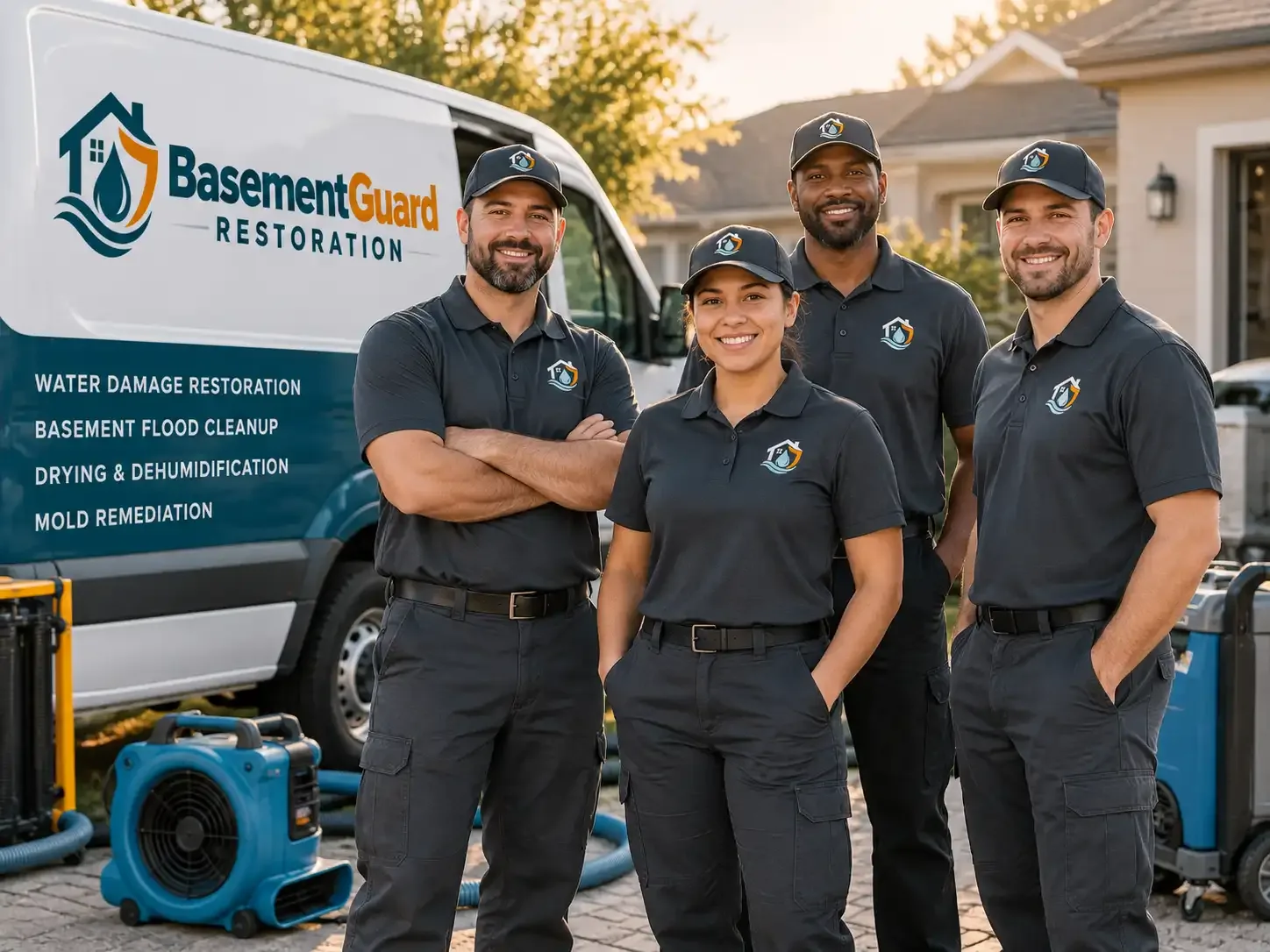 Basement Water Damage Restoration company in Bushland, TX